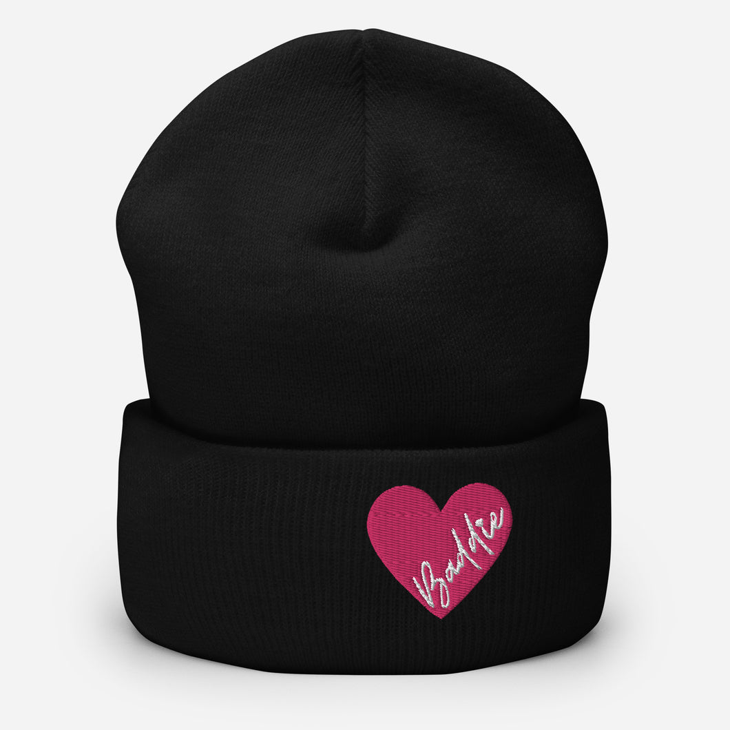 Baddie at Heart Cuffed Beanie