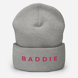 BADDIE Cuffed Beanie