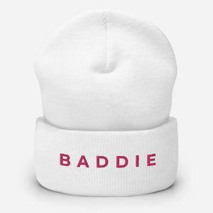 BADDIE Cuffed Beanie