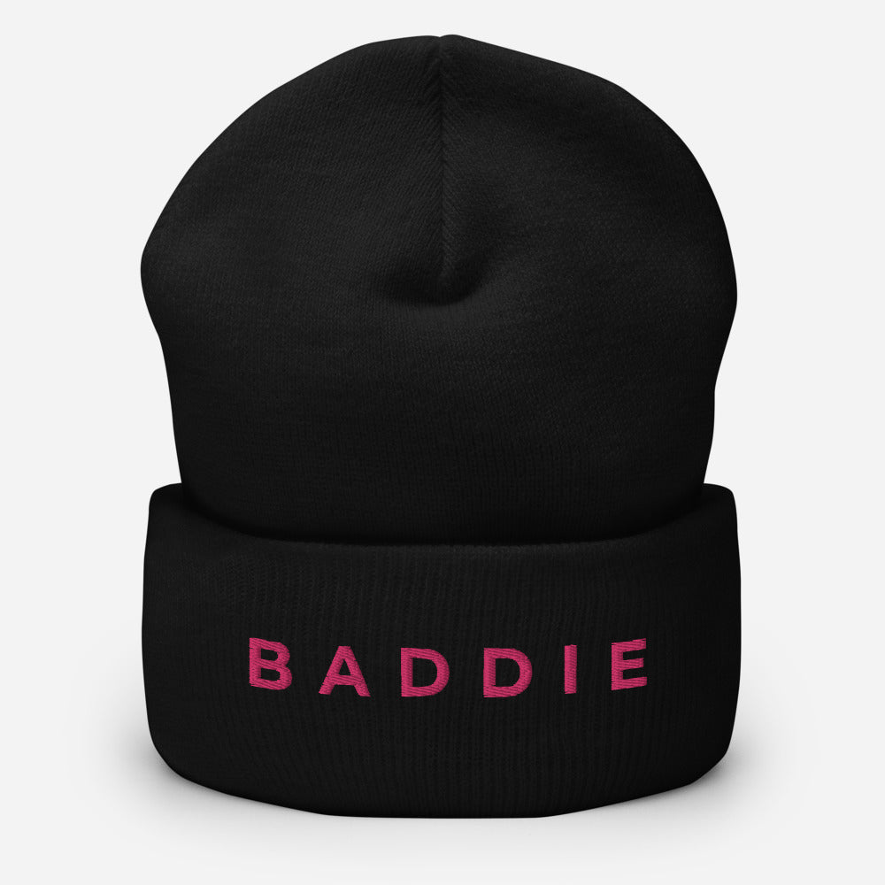 BADDIE Cuffed Beanie